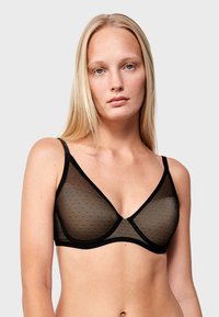 Gisela Sujetador con aros - black