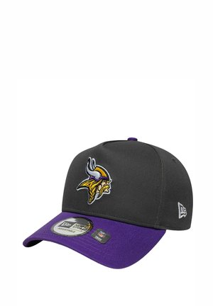 E-FRAME SNAPBACK LABEL MINNESOTA VIKINGS - Cap - charcoal