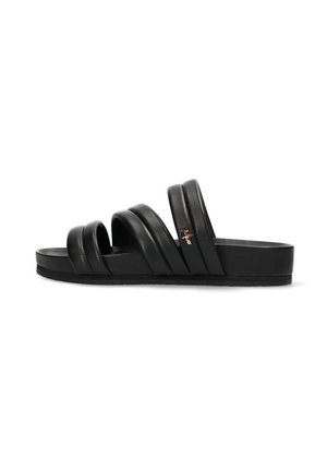 LATOYA - Pantolette flach - black