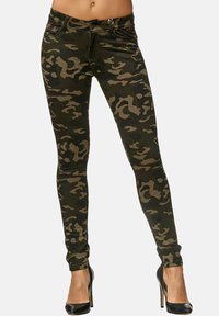 Elara SKINNY FIT - Leggings - grün
