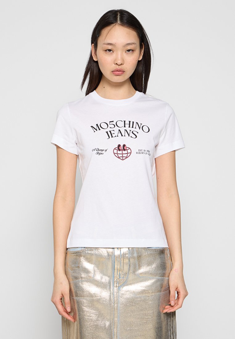 MOSCHINO JEANS T-shirt print wit