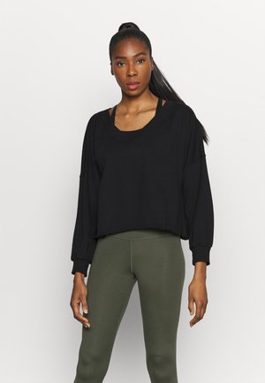 OFF MAT - Sweatshirt - black/smoke grey