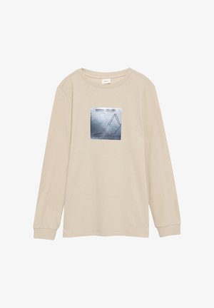 T-shirt à manches longues - beige