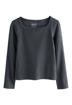 REGULAR FIT  LONG SLEEVE  - Striktrøje - charcoal grey