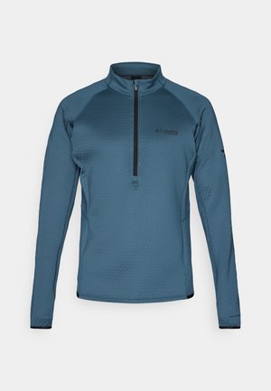 Columbia CRYSTAL LEAF™ HELIX HALF ZIP - Collegepaita - everblue/black
