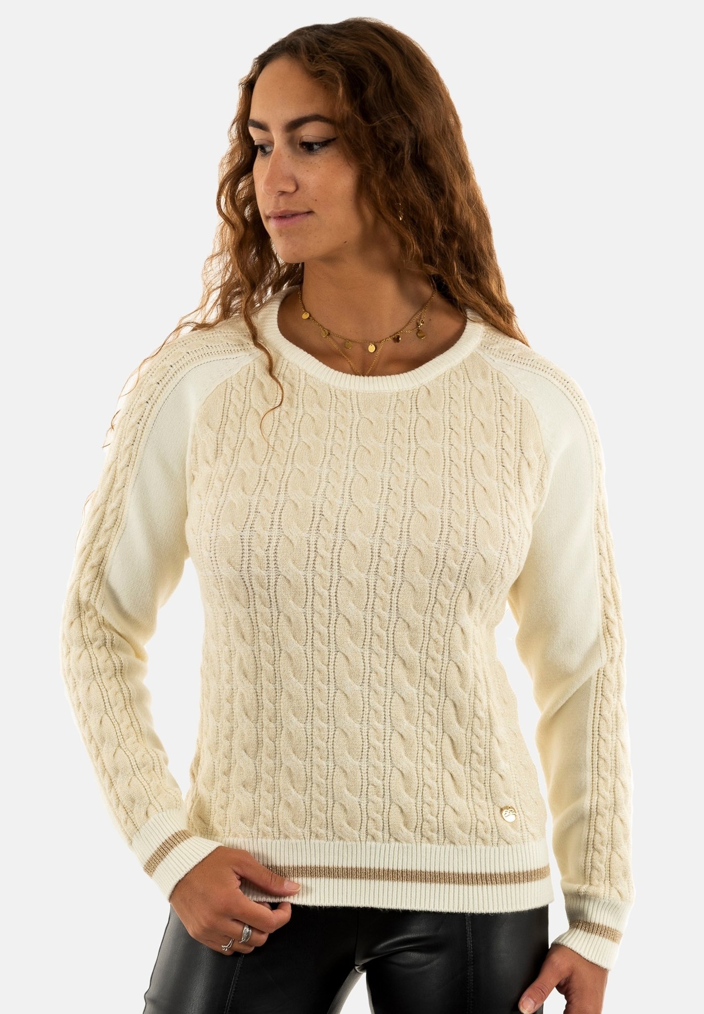 Yes Zee Maglione blanc/bianco