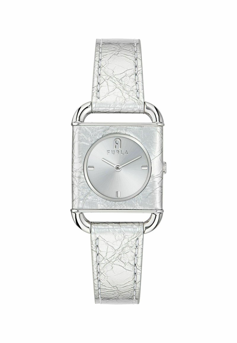 Furla Silver and White Rectangular Watch FURLA Analog Watch  main image 2
