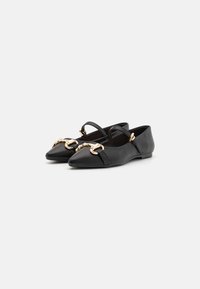 Anna Field Wide Fit Sabrinas com tira no tornozelo - black