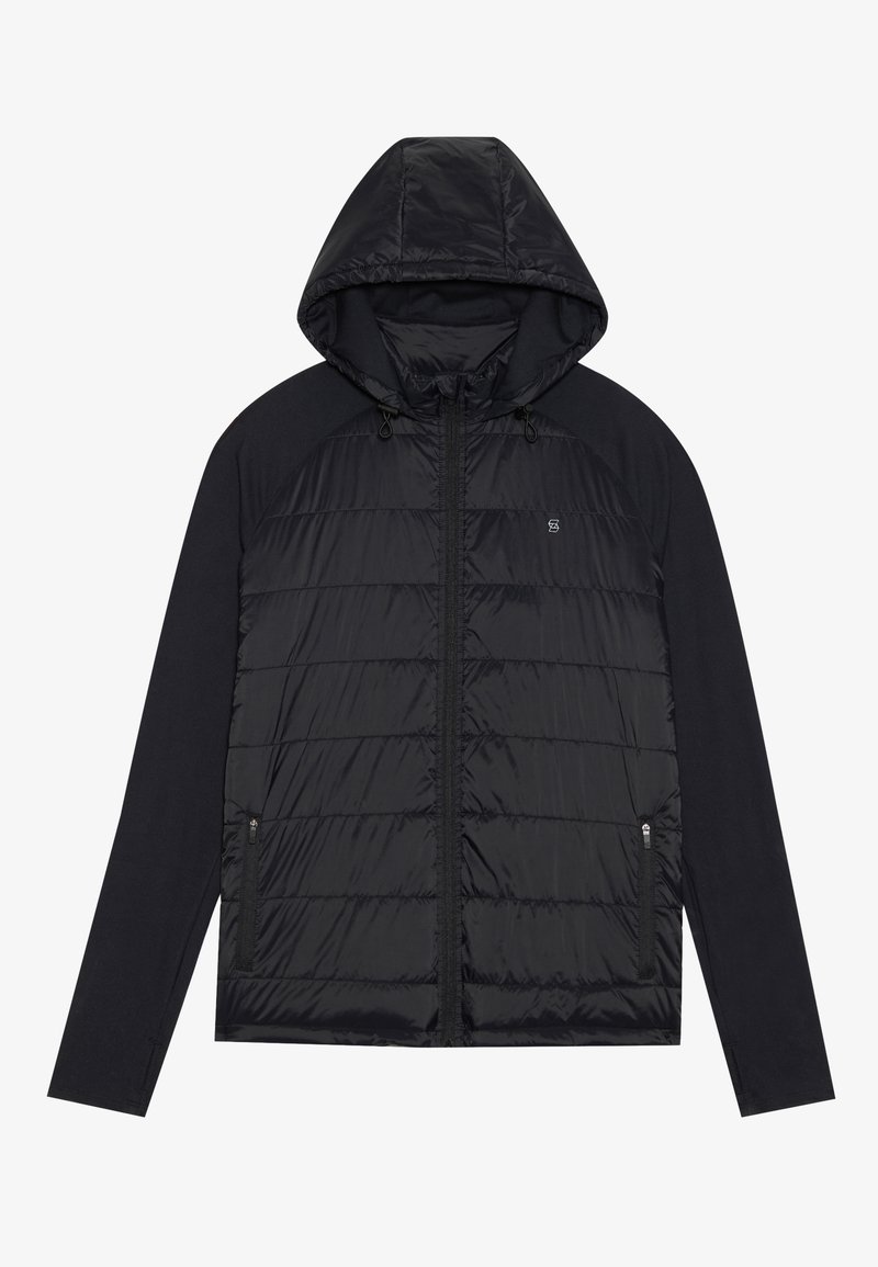 Pier One Sport Gewatteerde jas zwart