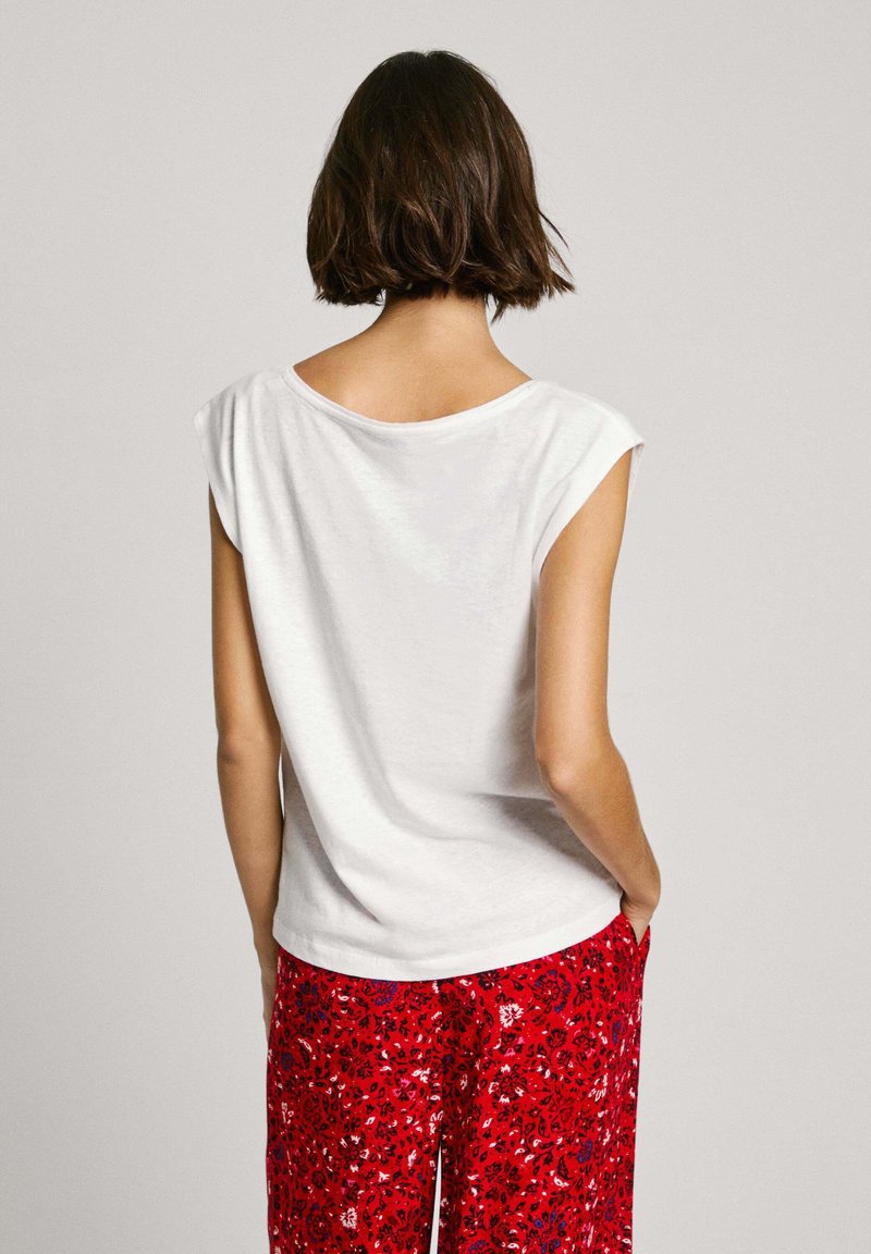 Pepe Jeans AZA - T-shirt con stampa - whe/bianco - Zalando