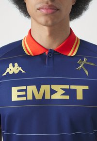 Kappa Gara KOMBAT 2024 HOME KALLITHEA - Futbola krekls - blue/orange tomato/yellow