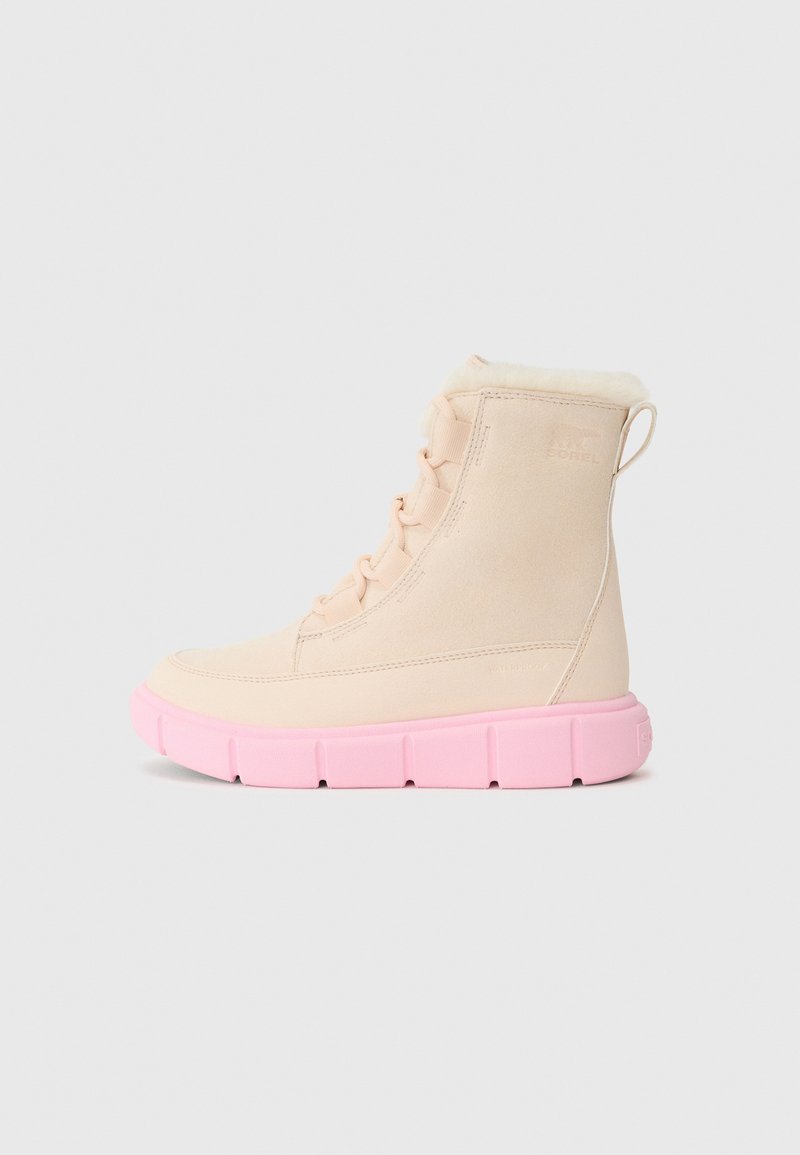 Sorel YOUTH EXPLORER UNISEX - Stivali da neve  - pearlescent/pink