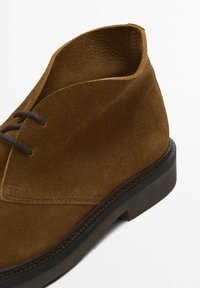 Massimo Dutti Bottines à lacets - dark brown