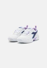 Diadora CHALLENGE 5 JR UNISEX - Tenisice - white/astral aura