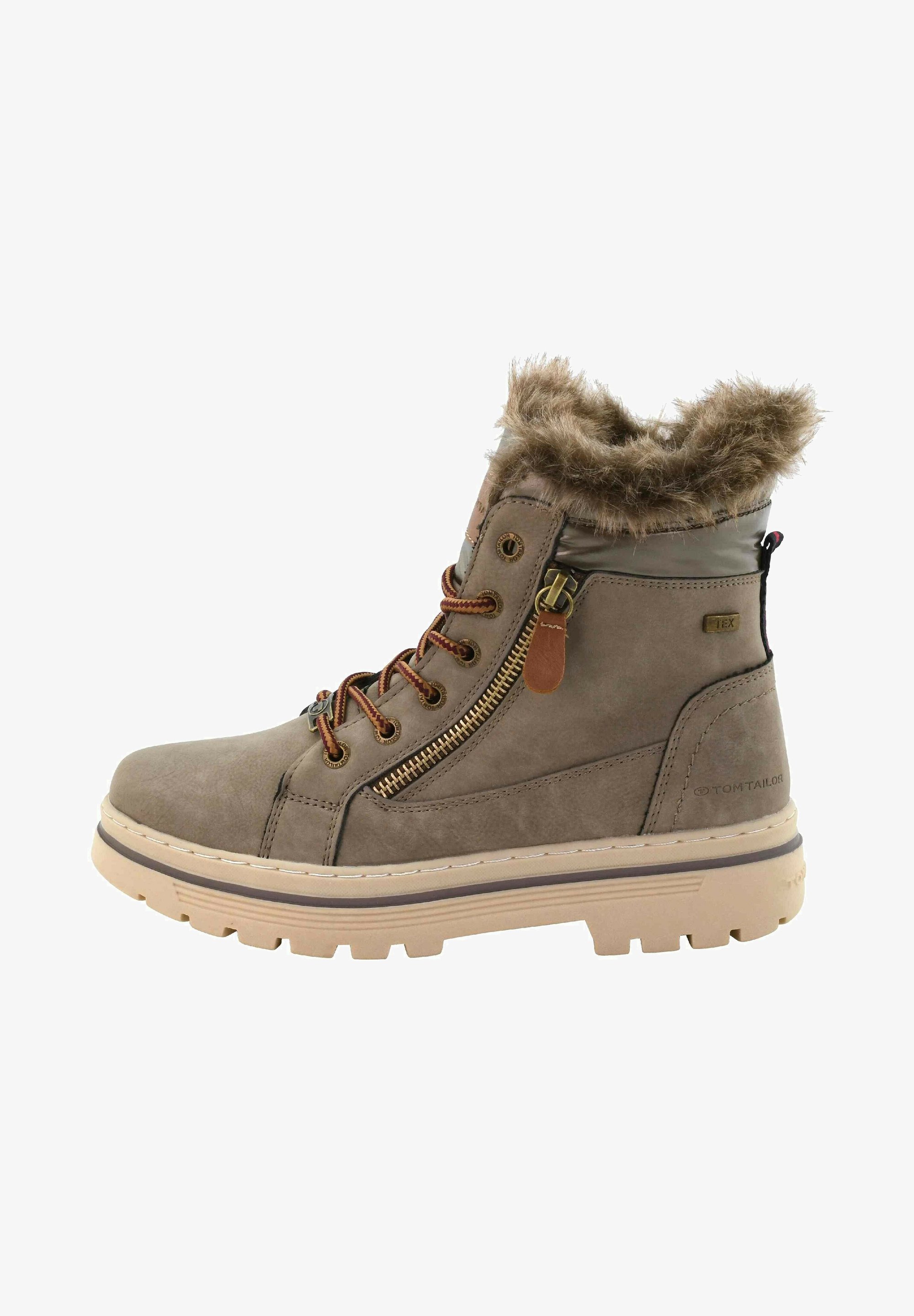 Winter Boots Tom Tailor Stiefeletten Cognac Winterschuhe Tom