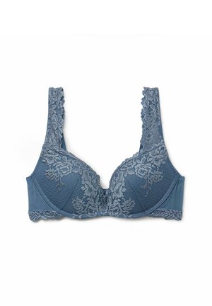 Intimissimi GIOIA PRETTY FLOWERS SUPER - Push-up bra - blau lapis blue