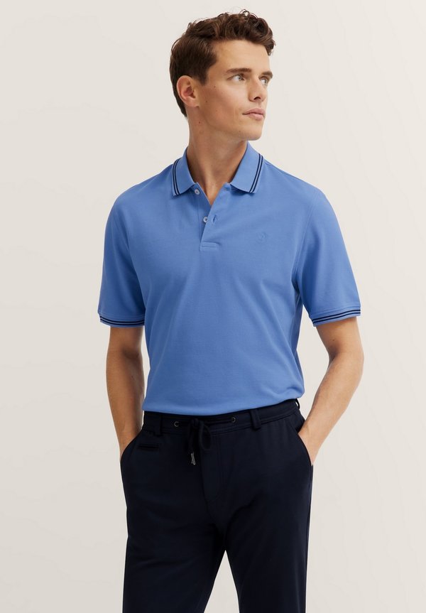 BASIC - Poloshirt - blaugrau