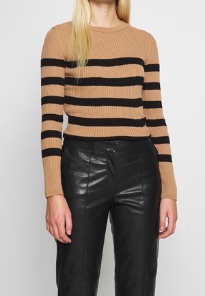 Strickpullover - camel