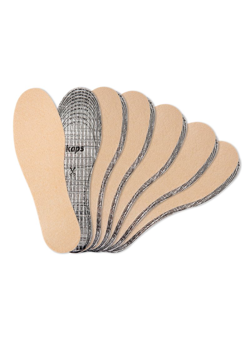 Kaps 6 PAIR PACK THERMAL WARM CUT TO SIZE Insole beige Zalando.ie