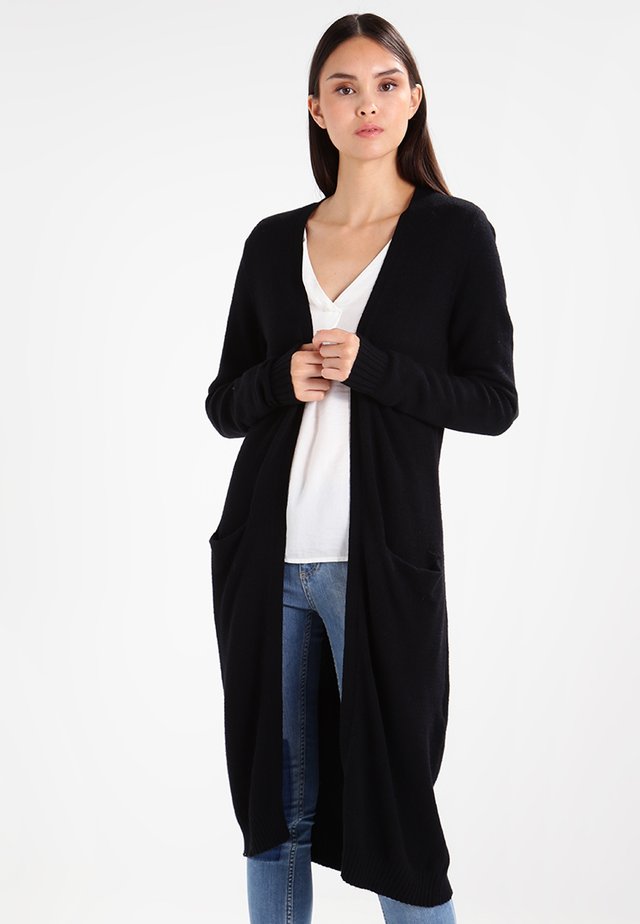 VIRIL LONG CARDIGAN - Neuletakki - black