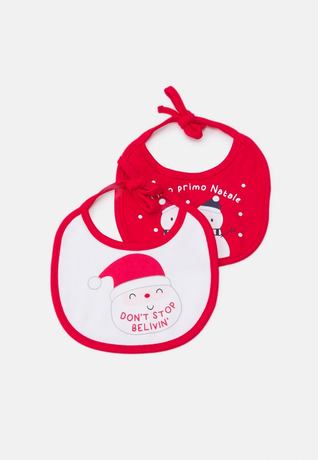 BIBS 2 PACK UNISEX - Bavoir - tango red
