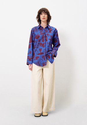 FRNCH Chemisier - flora blue