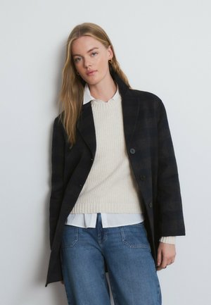 Abrigo clásico - gris oscuro