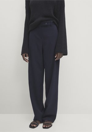 Stoffhose - dark blue