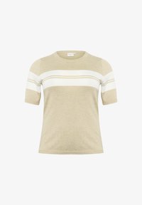 Unselected, feather gray mel  chalk stripe