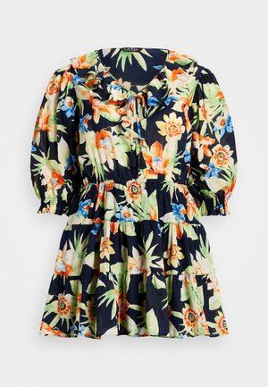 Lauren Ralph Lauren Woman CEPORAH DAY DRESS - Φόρεμα ημέρας - navy multi