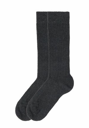 Socken - dunkelgrau grigio scuro melange