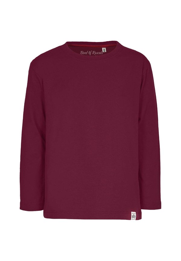 Langarmshirt - bordeaux