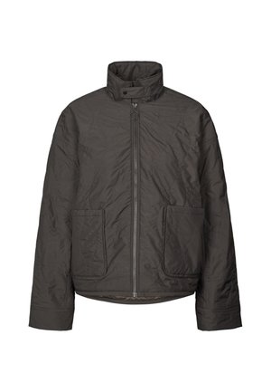 rethinkit studios, QUILTED JACKET FIELD - Ελαφρύ μπουφάν - almost black