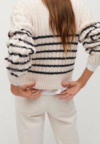 Mango Strickpullover - beige