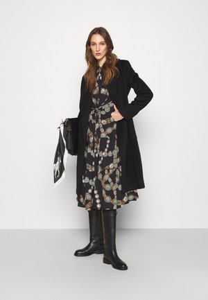 LINED COAT - Classic coat - black