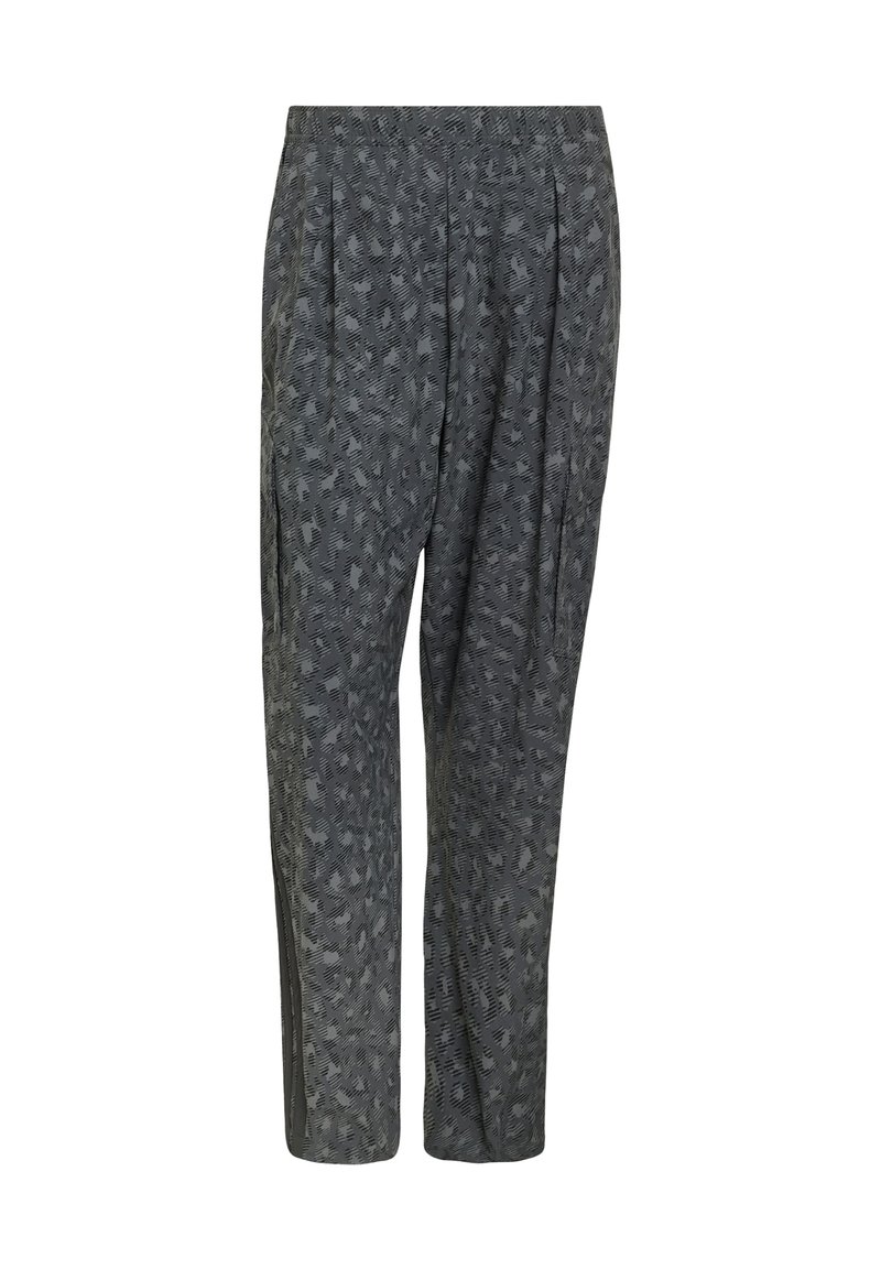 adidas Terrex AOP - Outdoor trousers - grey six/carbon/black/dark grey ...