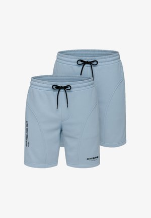 SET OF 2 - Pantalon de survêtement - light blue/light blue