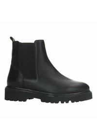 Manfield CHELSEA - Platform ankle boots - schwarz