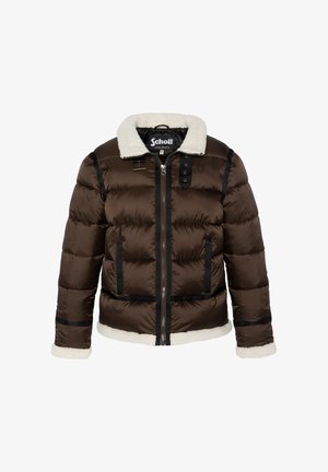 Schott PUFFER  - Winter jacket - marron