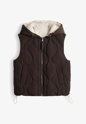 OPUS, RELAXED FIT - Veste sans manches - affogato