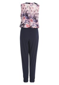 Vera Mont MIT CUT OUTS - Jumpsuit - rosé dark blue