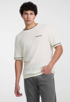 Basic T-shirt - creme