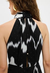 adL HALTER NECK - Vapaa-ajan mekko - printed black