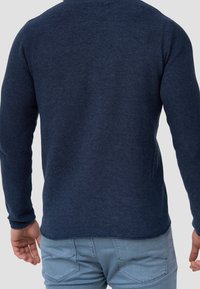 INDICODE JEANS Striktrøje - dark blue