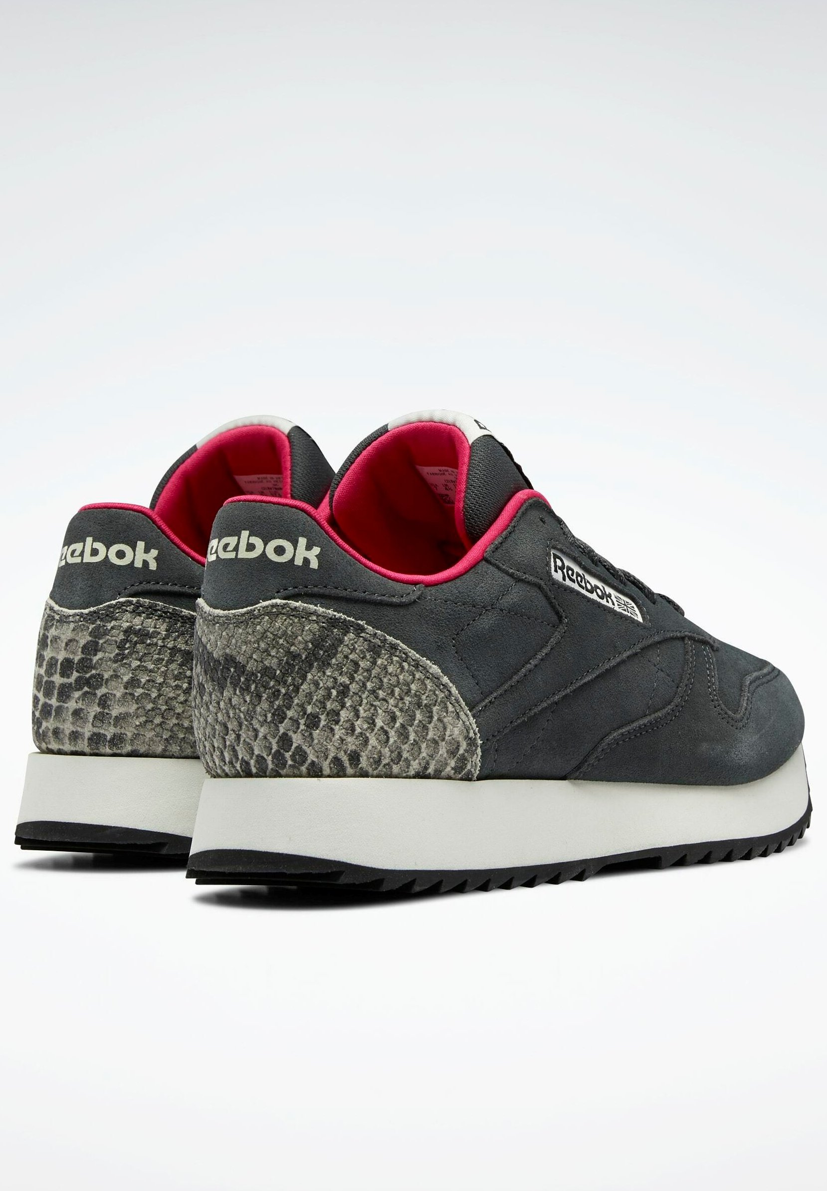 reebok sneakers grijs