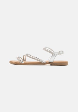 Riemensandalette - silver