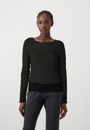 VIDAGNE BOAT NECK  - Strickpullover - black
