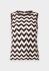 LIRIO - Топ - brown/white