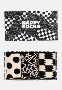 Happy Socks GIFT SET UNISEX 3 PACK - Ponožky - black