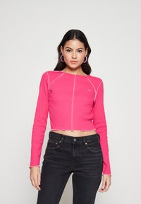 Tommy Jeans - Topper langermet - jewel pink - 0
